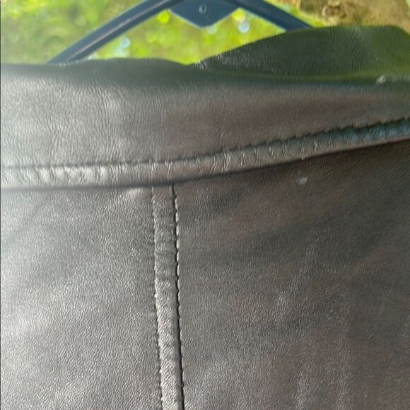 DC COLLECTION Black Leather Jacket Sleek Design - Picture 7 of 8